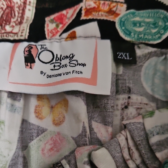 The Oblong Box Shop Tiki Skirt - Picture 2 of 3